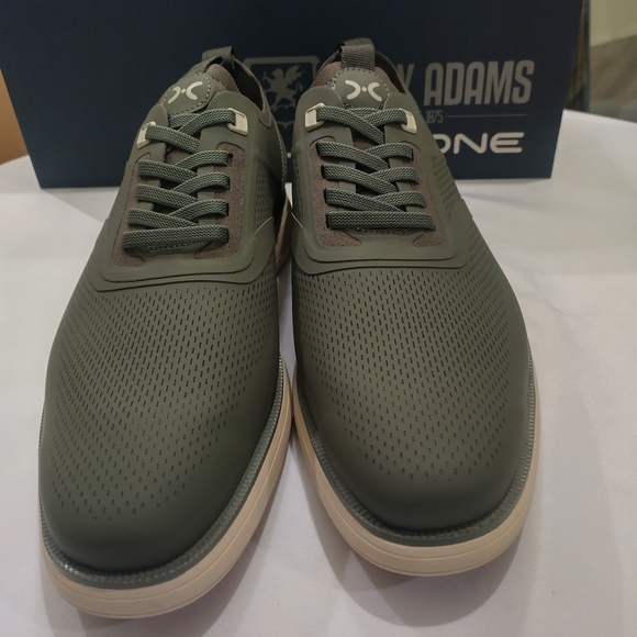 Stacy Adams Everidge Mens Round Closed Toe Slip-On Shoe Size 7.5 M OLive Green - Picture 2 of 8